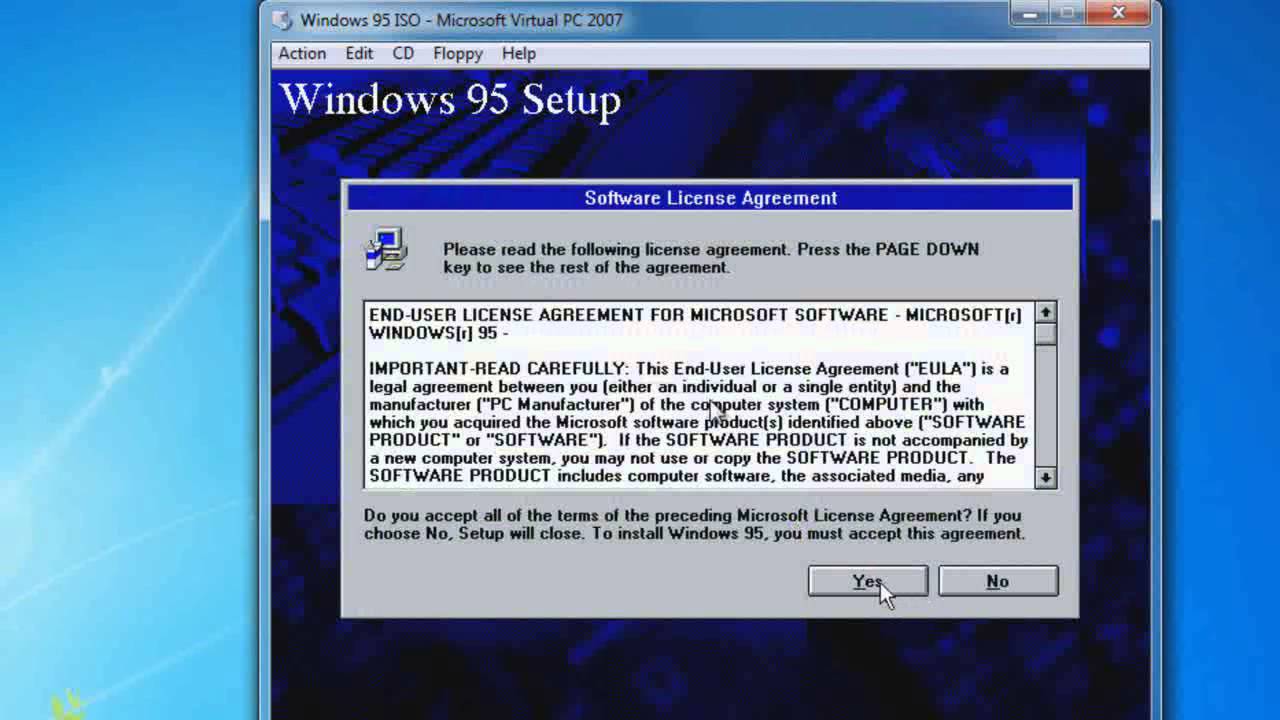Windows 95 iso download for free